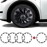 Model Y-velgbeschermer voor 21'' Uberturbine en 20'' inductiewielen Ultimate Protection Refreshed-wielen (4-pack)